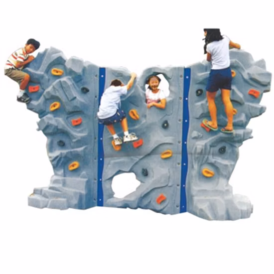 Petit mur d'escalade extérieur pour enfants de parc personnalisé d'usine