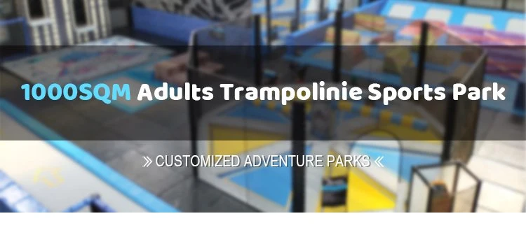 1000sqm Indoor Sports Adults Fun Park Commercial Trampoline Park