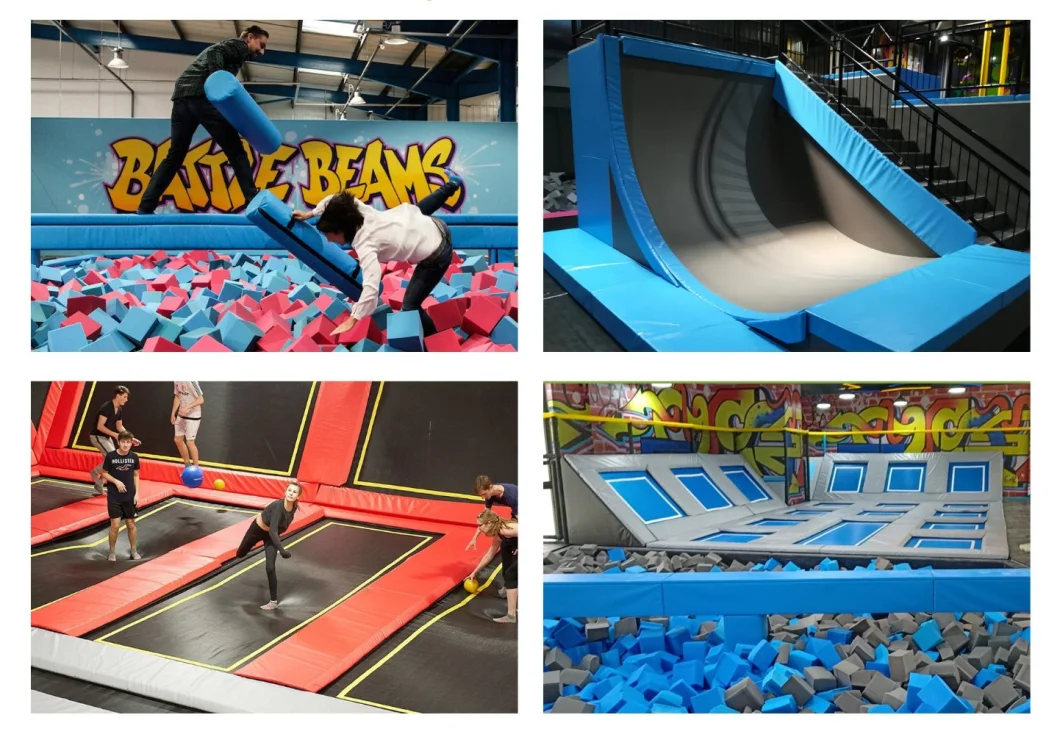 Wholesale Kids Small Trampoline Park Indoor Kids Climbing Nets Indoor Trampoline Park