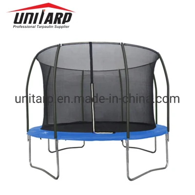 Trampoline intérieur/extérieur 8 pieds 10 pieds 12 pieds 14 pieds 16 pieds avec filet de clôture de sécurité, trampoline échelle pour enfants